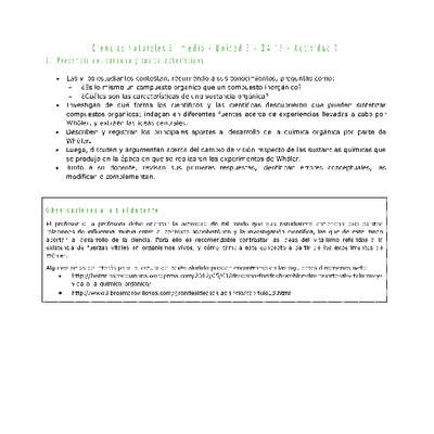 Ciencias Naturales 2 medio-Unidad 3-OA17-Actividad 1 Ciencias Naturales 2 medio-Unidad 3-OA17-Actividad 1