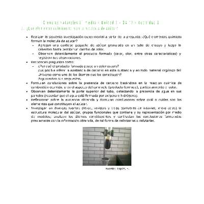 Ciencias Naturales 2 medio-Unidad 3-OA17-Actividad 3 Ciencias Naturales 2 medio-Unidad 3-OA17-Actividad 3