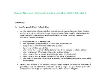 Ciencias Naturales 2 medio-Unidad 4-OA13-Actividad 1 Ciencias Naturales 2 medio-Unidad 4-OA13-Actividad 1