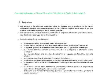 Ciencias Naturales 2 medio-Unidad 4-OA14-Actividad 3 Ciencias Naturales 2 medio-Unidad 4-OA14-Actividad 3