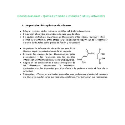 Ciencias Naturales 2 medio-Unidad 4-OA18-Actividad 3 Ciencias Naturales 2 medio-Unidad 4-OA18-Actividad 3