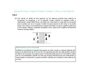 Educación Física 1 medio-Unidad 2-OA1;2-Actividad 15 Educación Física 1 medio-Unidad 2-OA1;2-Actividad 15