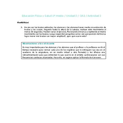 Educación Física 1 medio-Unidad 2-OA3-Actividad 3 Educación Física 1 medio-Unidad 2-OA3-Actividad 3