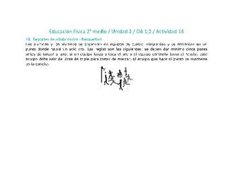 Educación Física 2 medio-Unidad 2-OA1;2-Actividad 14 Educación Física 2 medio-Unidad 2-OA1;2-Actividad 14