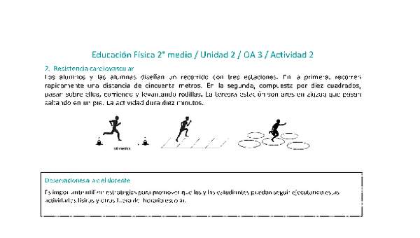 Educación Física 2 medio-Unidad 2-OA3-Actividad 2 Educación Física 2 medio-Unidad 2-OA3-Actividad 2