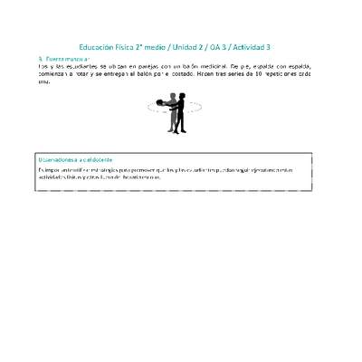 Educación Física 2 medio-Unidad 2-OA3-Actividad 3 Educación Física 2 medio-Unidad 2-OA3-Actividad 3