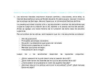 Historia 1 medio-Unidad 2-OA16-Actividad 1 Historia 1 medio-Unidad 2-OA16-Actividad 1
