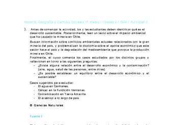 Historia 1 medio-Unidad 2-OA4-Actividad 3 Historia 1 medio-Unidad 2-OA4-Actividad 3