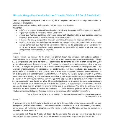 Historia 2 medio-Unidad 2-OA15-Actividad 1 Historia 2 medio-Unidad 2-OA15-Actividad 1