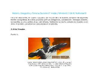 Historia 2 medio-Unidad 2-OA9-Actividad 1 Historia 2 medio-Unidad 2-OA9-Actividad 1