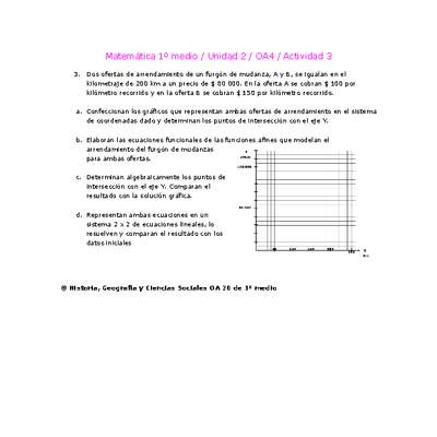 Matemática 1 medio-Unidad 2-OA4-Actividad 3 Matemática 1 medio-Unidad 2-OA4-Actividad 3