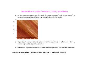 Matemática 1 medio-Unidad 2-OA5-Actividad 6 Matemática 1 medio-Unidad 2-OA5-Actividad 6