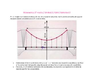 Matemática 2 medio-Unidad 2-OA4-Actividad 2 Matemática 2 medio-Unidad 2-OA4-Actividad 2