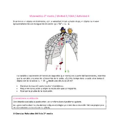 Matemática 2 medio-Unidad 2-OA4-Actividad 4 Matemática 2 medio-Unidad 2-OA4-Actividad 4