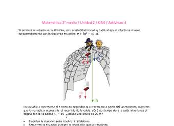 Matemática 2 medio-Unidad 2-OA4-Actividad 4 Matemática 2 medio-Unidad 2-OA4-Actividad 4