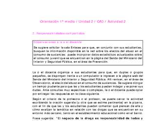 Orientación 1 medio-Unidad 2-OA3-Actividad 2 Orientación 1 medio-Unidad 2-OA3-Actividad 2