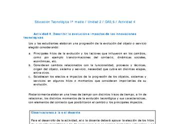 EduTec 1 medio-Unidad 2-OA5;6-Actividad 4 EduTec 1 medio-Unidad 2-OA5;6-Actividad 4