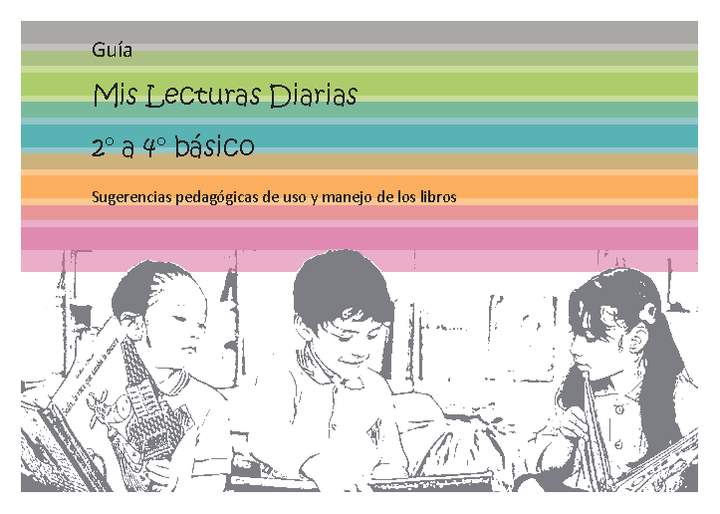 Guía Mis lecturas diarias 2° a 4° básico