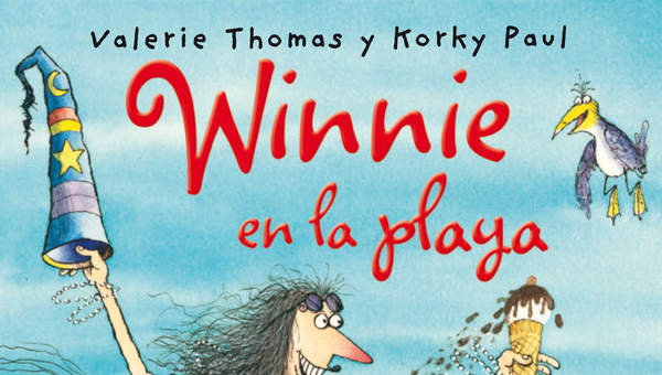 Winnie en la playa