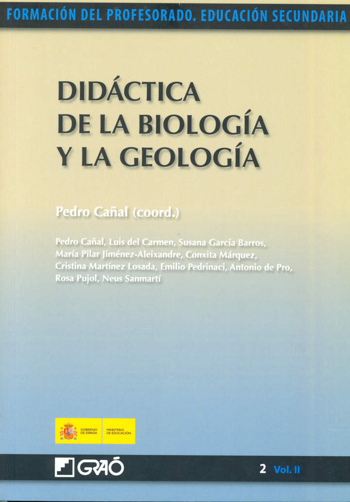 Didáctica de la biología y la geología Didáctica de la biología y la geología