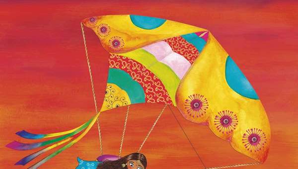 Komal y la cometa de colores Komal y la cometa de colores