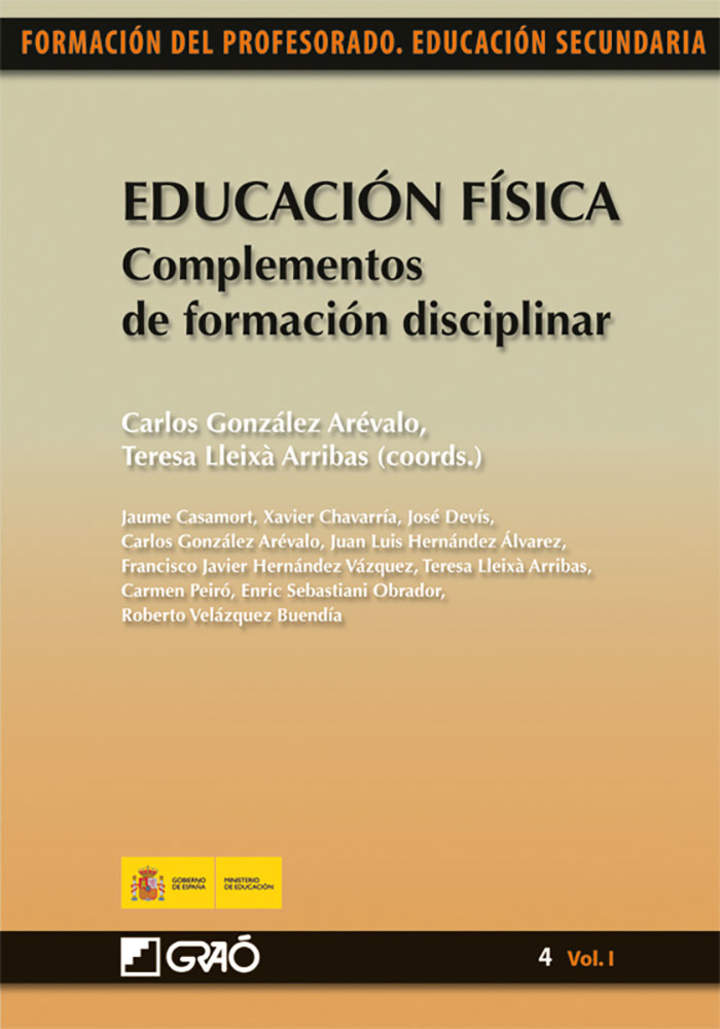 Educación Física. Complementos de formación disciplinar Educación Física. Complementos de formación disciplinar