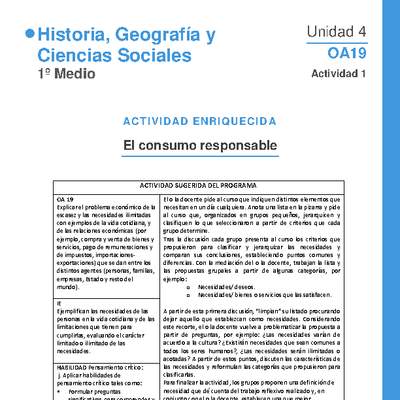 Sugerencia para el profesor Sugerencia para el profesor