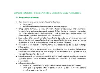 Ciencias Naturales 1 medio-Unidad 3-OA13-Actividad 7 Ciencias Naturales 1 medio-Unidad 3-OA13-Actividad 7