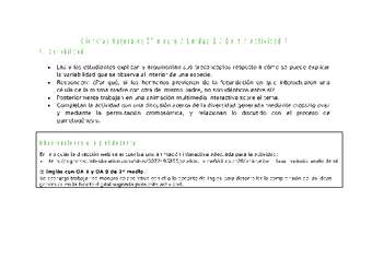 Ciencias Naturales 2 medio-Unidad 3-OA6-Actividad 7 Ciencias Naturales 2 medio-Unidad 3-OA6-Actividad 7