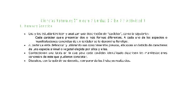 Ciencias Naturales 2 medio-Unidad 3-OA7-Actividad 1 Ciencias Naturales 2 medio-Unidad 3-OA7-Actividad 1