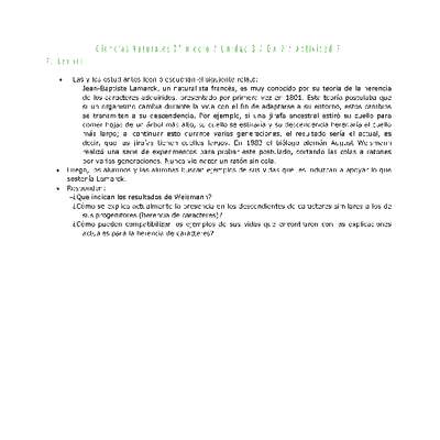 Ciencias Naturales 2 medio-Unidad 3-OA7-Actividad 7 Ciencias Naturales 2 medio-Unidad 3-OA7-Actividad 7