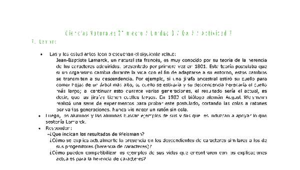 Ciencias Naturales 2 medio-Unidad 3-OA7-Actividad 7 Ciencias Naturales 2 medio-Unidad 3-OA7-Actividad 7