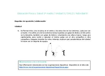 Educación Física 1 medio-Unidad 3-OA1;2-Actividad 8