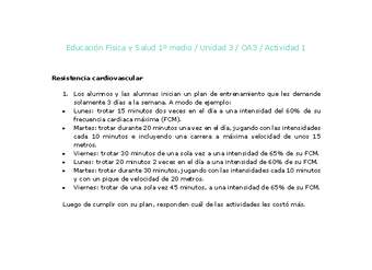 Educación Física 1 medio-Unidad 3-OA3-Actividad 1 Educación Física 1 medio-Unidad 3-OA3-Actividad 1