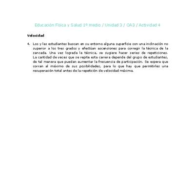 Educación Física 1 medio-Unidad 3-OA3-Actividad 4 Educación Física 1 medio-Unidad 3-OA3-Actividad 4