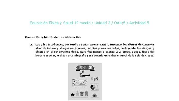 Educación Física 1 medio-Unidad 3-OA4;5-Actividad 5 Educación Física 1 medio-Unidad 3-OA4;5-Actividad 5