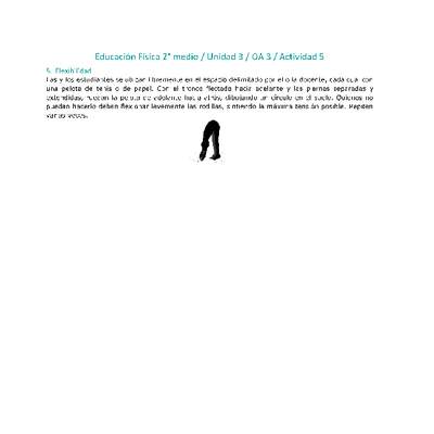 Educación Física 2 medio-Unidad 3-OA3-Actividad 5 Educación Física 2 medio-Unidad 3-OA3-Actividad 5