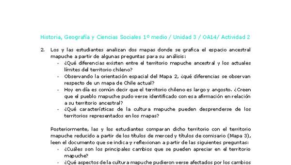 Historia 1 medio-Unidad 3-OA14-Actividad 2 Historia 1 medio-Unidad 3-OA14-Actividad 2