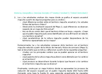 Historia 1 medio-Unidad 3-OA14-Actividad 2 Historia 1 medio-Unidad 3-OA14-Actividad 2