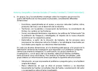 Historia 1 medio-Unidad 3-OA15-Actividad 1 Historia 1 medio-Unidad 3-OA15-Actividad 1
