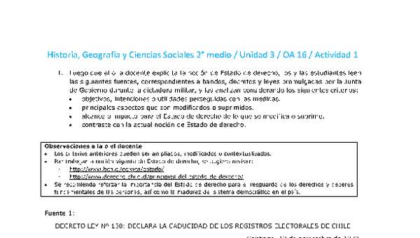 Historia 2 medio-Unidad 3-OA16-Actividad 1 Historia 2 medio-Unidad 3-OA16-Actividad 1