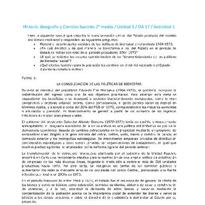 Historia 2 medio-Unidad 3-OA17-Actividad 1 Historia 2 medio-Unidad 3-OA17-Actividad 1