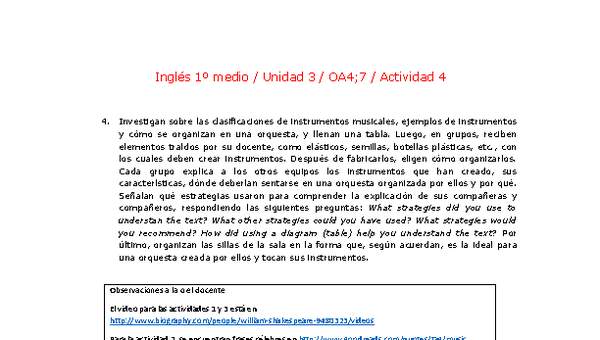 Inglés 1 medio-Unidad 3-OA4;7-Actividad 4 Inglés 1 medio-Unidad 3-OA4;7-Actividad 4