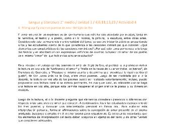 Lengua y Literatura 2 medio-Unidad 3-OA4;6;11;13;23-Actividad 4 Lengua y Literatura 2 medio-Unidad 3-OA4;6;11;13;23-Actividad 4