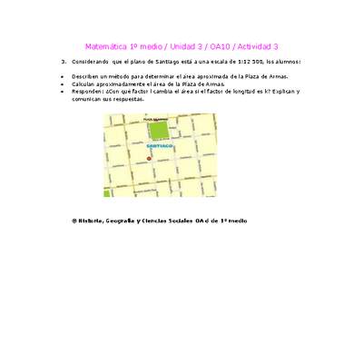 Matemática 1 medio-Unidad 3-OA10-Actividad 3 Matemática 1 medio-Unidad 3-OA10-Actividad 3