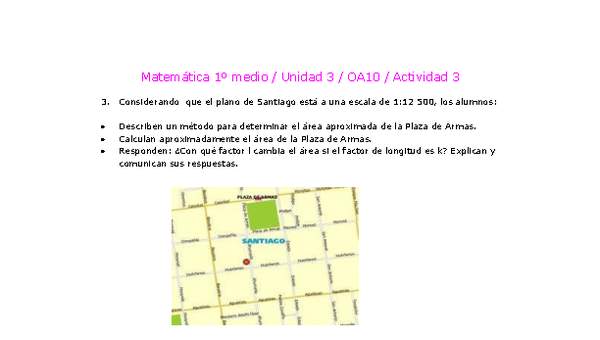 Matemática 1 medio-Unidad 3-OA10-Actividad 3 Matemática 1 medio-Unidad 3-OA10-Actividad 3