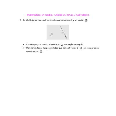 Matemática 1 medio-Unidad 3-OA11-Actividad 2 Matemática 1 medio-Unidad 3-OA11-Actividad 2