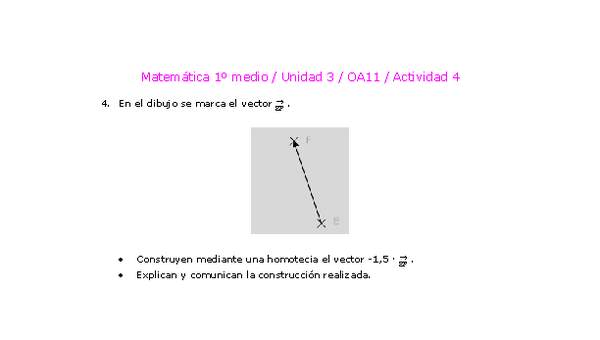 Matemática 1 medio-Unidad 3-OA11-Actividad 4 Matemática 1 medio-Unidad 3-OA11-Actividad 4