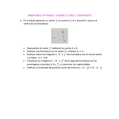 Matemática 1 medio-Unidad 3-OA11-Actividad 6 Matemática 1 medio-Unidad 3-OA11-Actividad 6