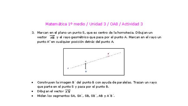 Matemática 1 medio-Unidad 3-OA8-Actividad 3 Matemática 1 medio-Unidad 3-OA8-Actividad 3